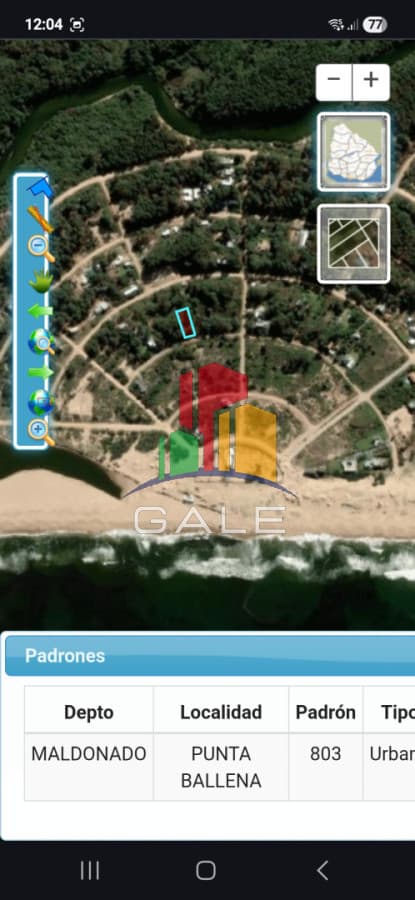 Gale Propiedades & Escribanía Terreno ID.5071 - Terreno en Punta Ballena, Chihuahua