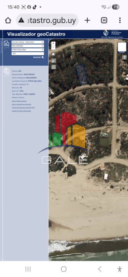 Gale Propiedades & Escribanía Terreno ID.5070 - Lote chihuahua