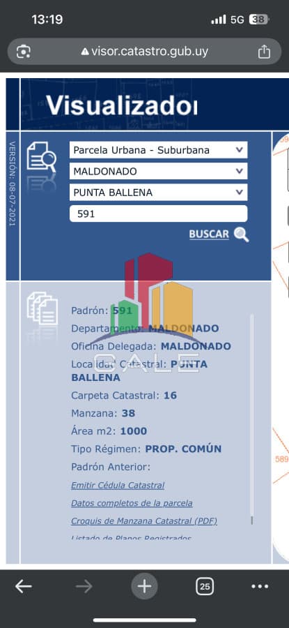 Gale Propiedades & Escribanía Terreno ID.4422 - Lote chihuahua