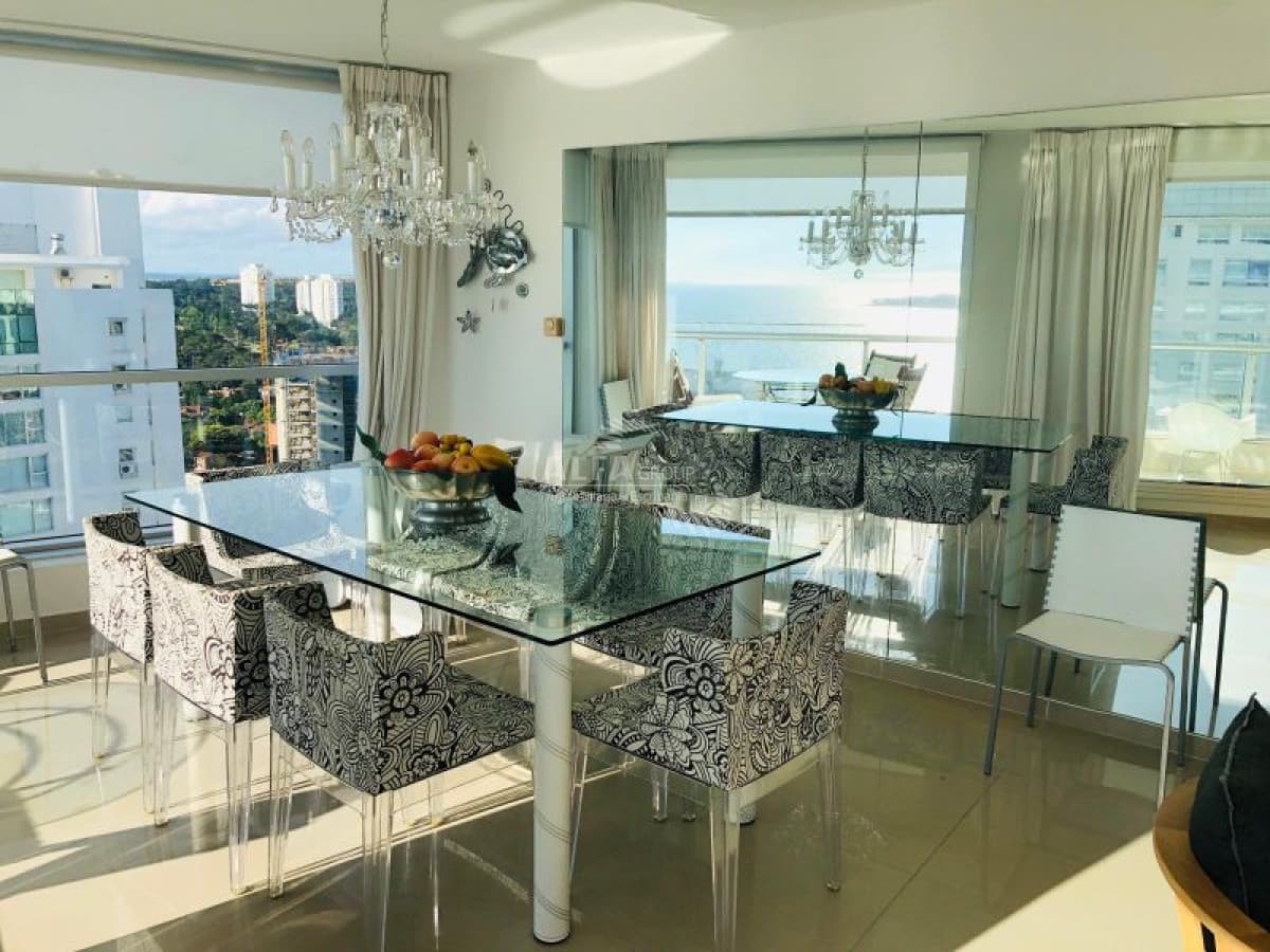 Apartamento en venta, Mansa, alquiler temporario, 3 dormitorios , Punta del Este