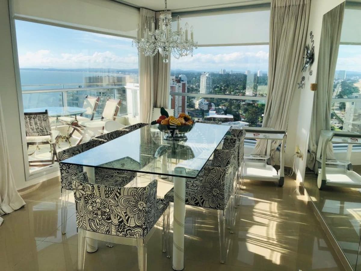 Apartamento en venta, Mansa, alquiler temporario, 3 dormitorios , Punta del Este