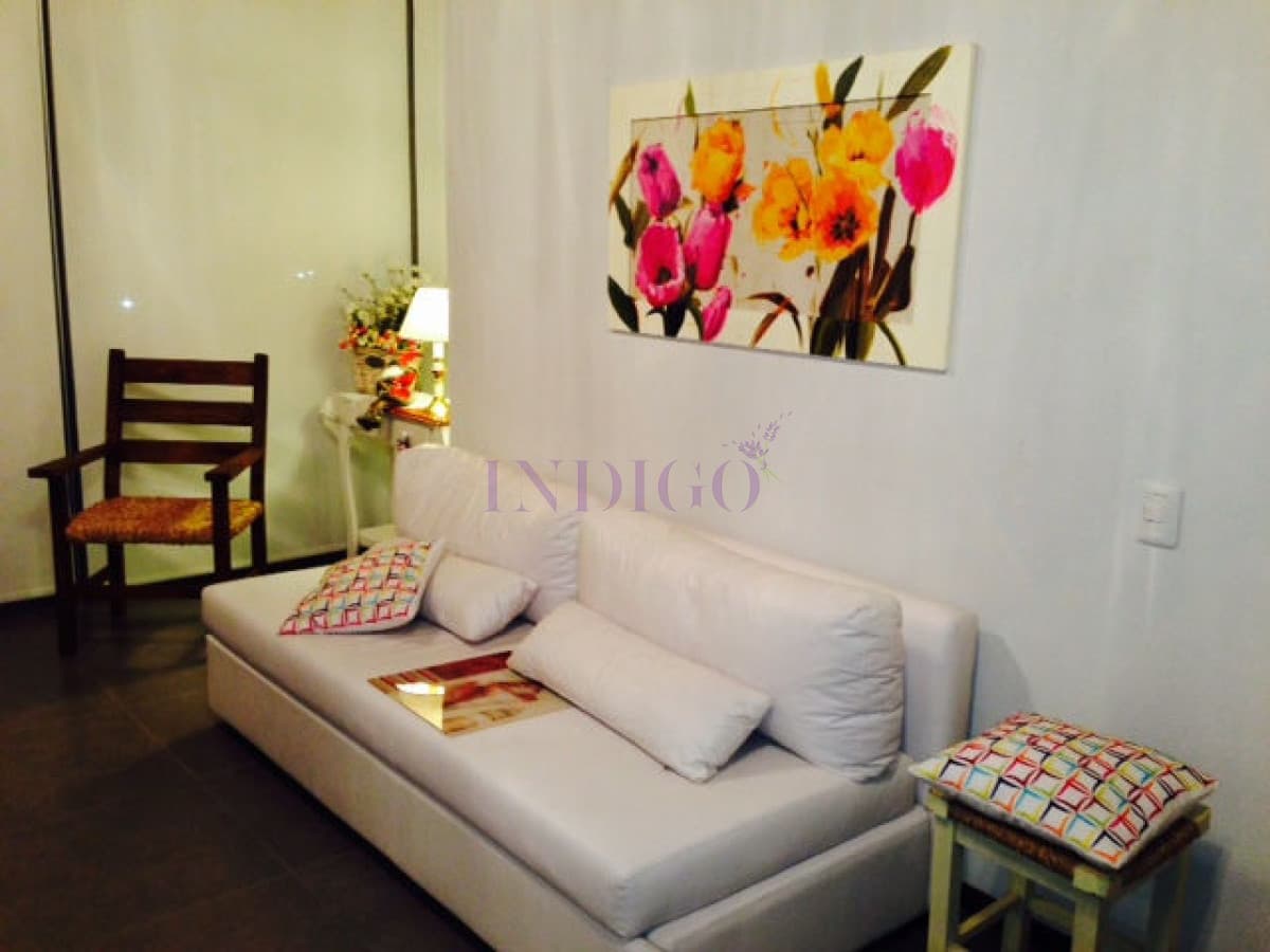 Departamento en alquiler en pleno corazón de Manantiales.en Manantiales, 2 dormitorios . - Indigo Propiedades