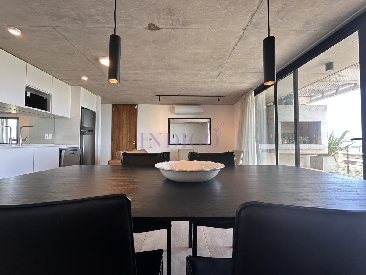 En alquiler temporal, Penthouse en Manantiales, 3 ambientes. - Indigo Propiedades