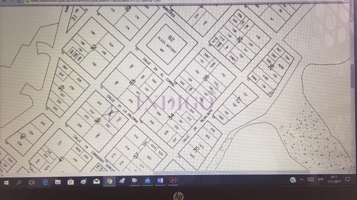 Oportunidad de compra , lote en plena Península a mts de playa El Emir. - Indigo Propiedades
