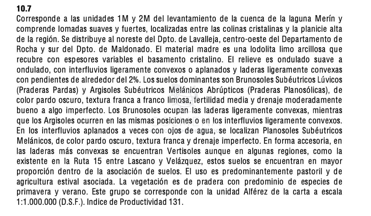Chacra 10 has cerca ruta 12