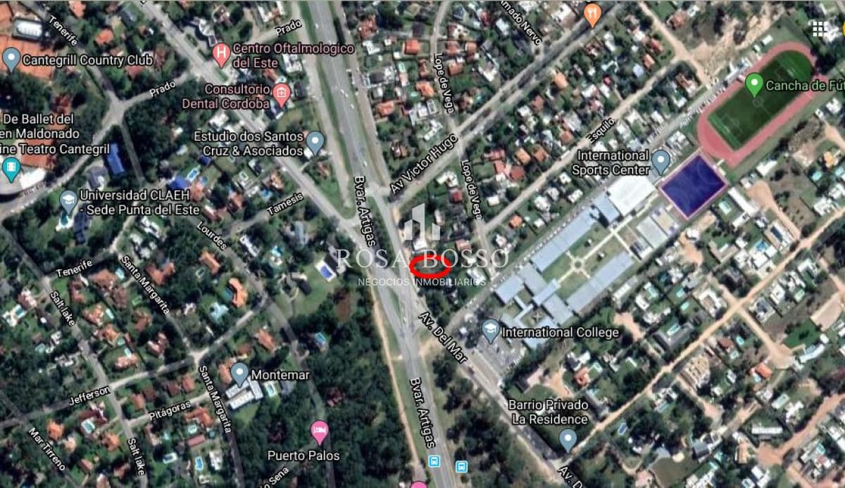 Terreno ubicado sobre Boulevard Artigas