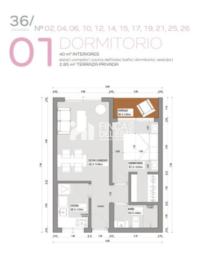 Oportunidad Apartamento en Pozo 1 dormitorio en Maldonado