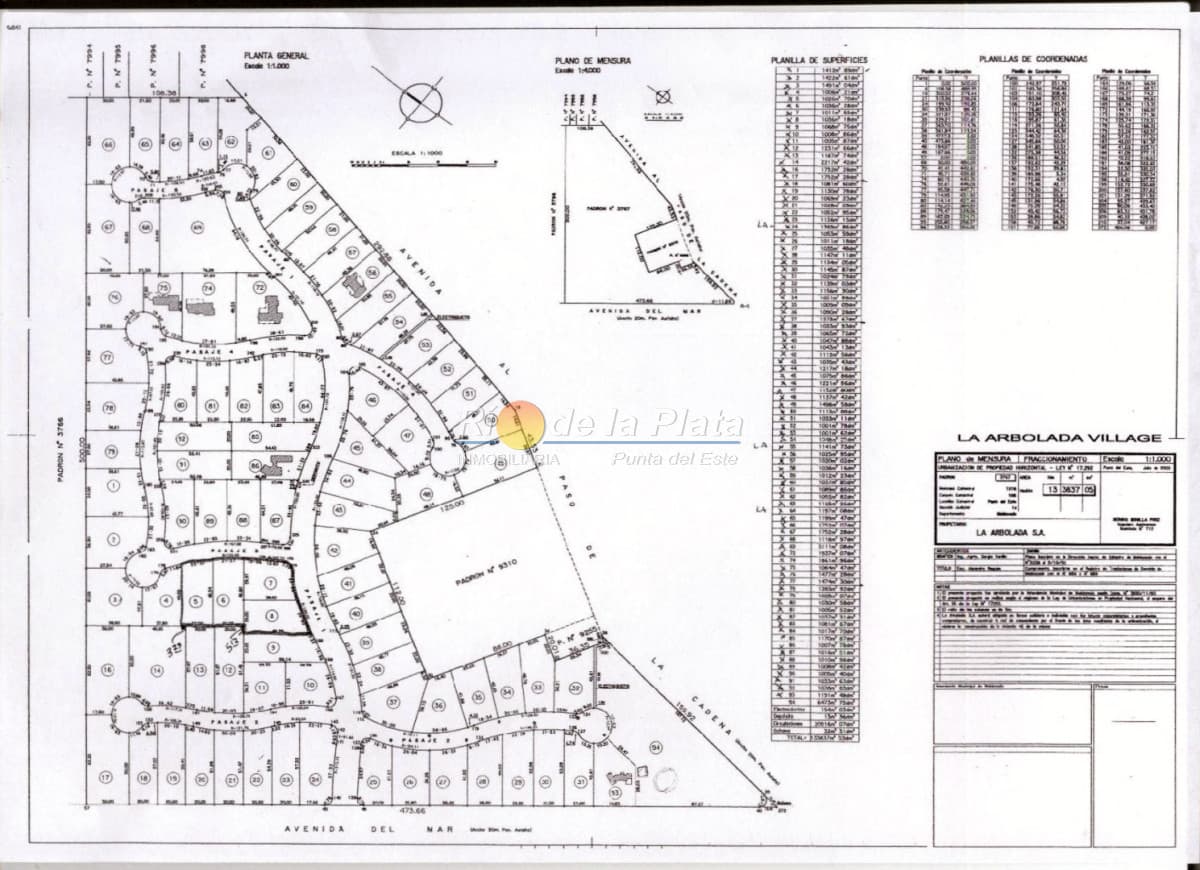 Lote en Barrio cerrado La Arbolada Village