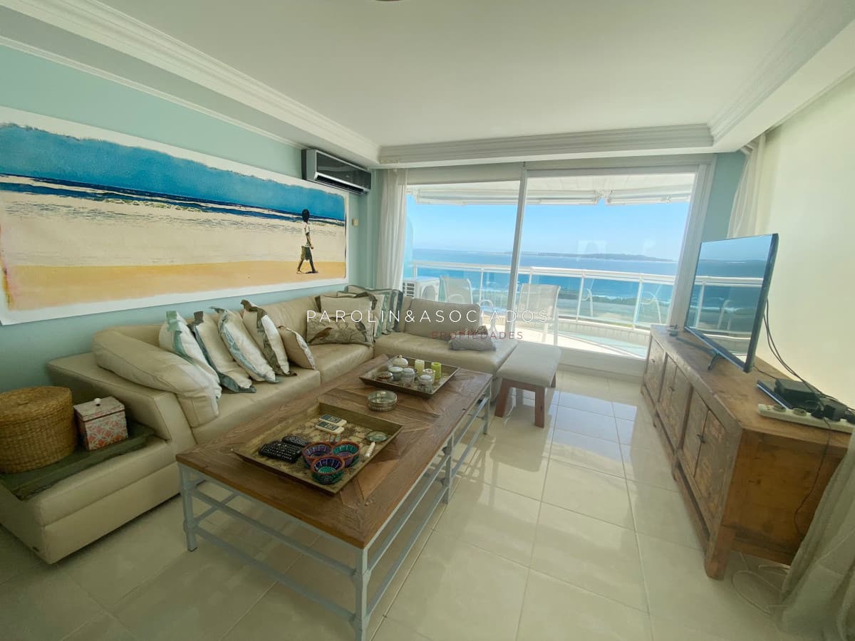 Apartamento en venta de 3 dormitorios en Millenium Tower, Punta del Este.