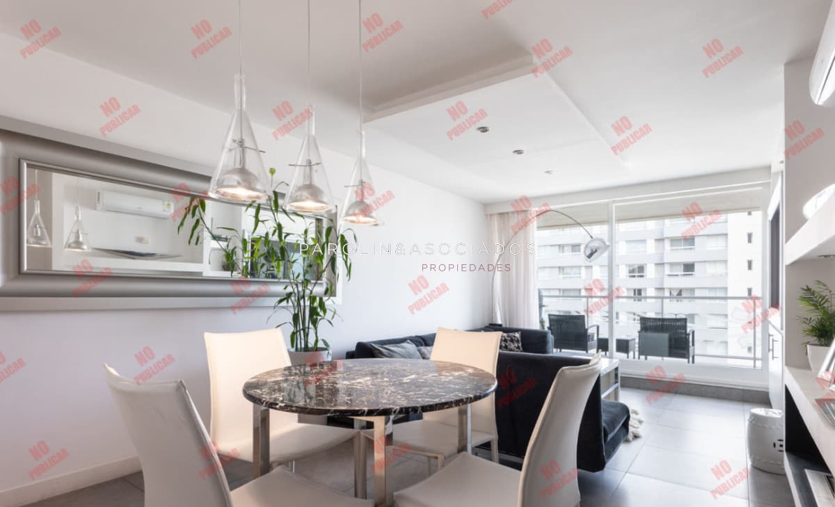 Apartamento en venta de 1 dormitorio y medio en Yoo, Punta del Este.