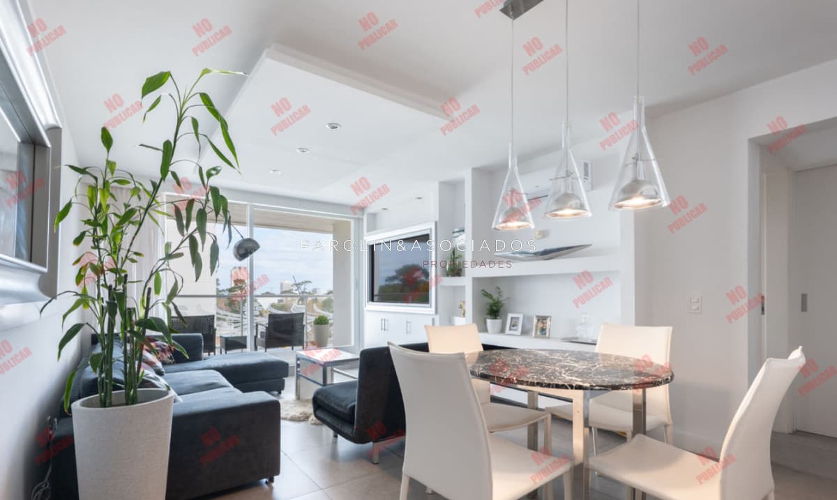 Apartamento en venta de 1 dormitorio y medio en Yoo, Punta del Este.
