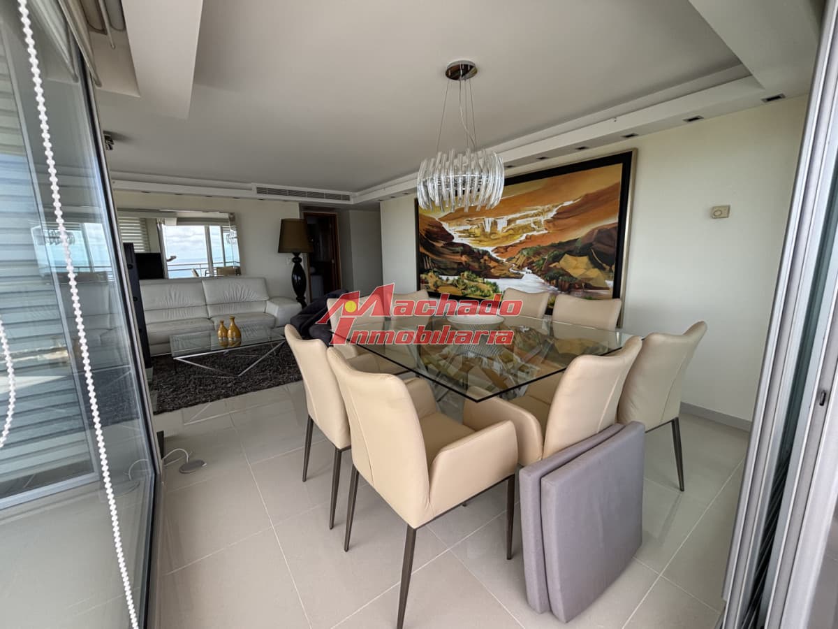 EXCELENTE APARTAMENTO A LA VENTA CON TODA LA VISTA AL MAR PLAYA MANSA 3 DORMITORIOS