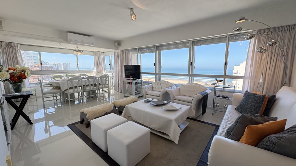 Piso alto, excelente calidad de construccion con vista a ambas Playas									(ref.#5514)