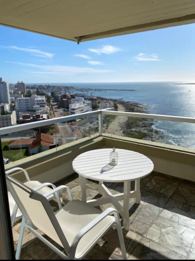 Excelente vista al mar, primera linea , piso alto									(ref.#4686)