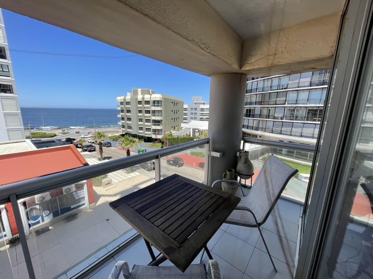 Terraza, bien equipado, linda vista al mar									(ref.#2505)