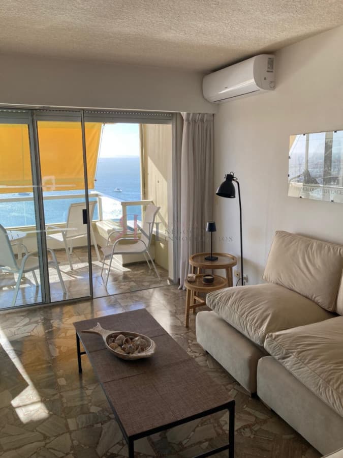 Excelente vista al mar, primera linea , piso alto									(ref.#4686)