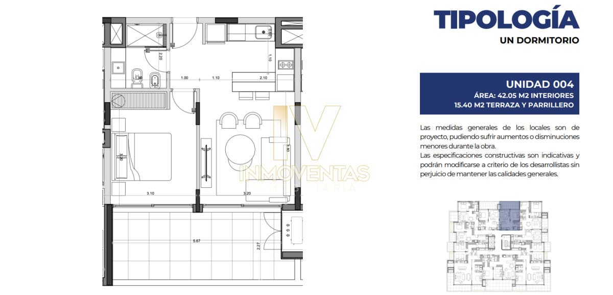 MANSA MOOD 32 APARTAMENTOS A LA VENTA POCAS UNIDADES