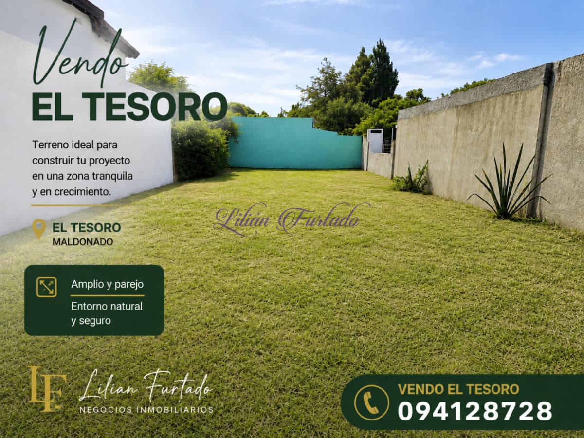 Terreno Comercial exelente entorno a metros de Ruta 10 300m2 - Lilian Furtado Negocios Inmobiliarios