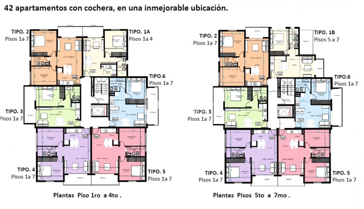 Apartamento ID.40161 - Oportunidad para invertir, aptos de 1 y 2 dormitorios