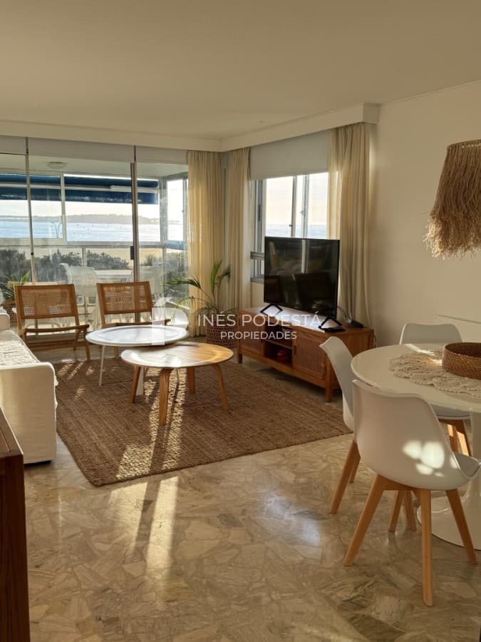 Apartamento en alquiler Mansa 2 dormitorios Punta del Este