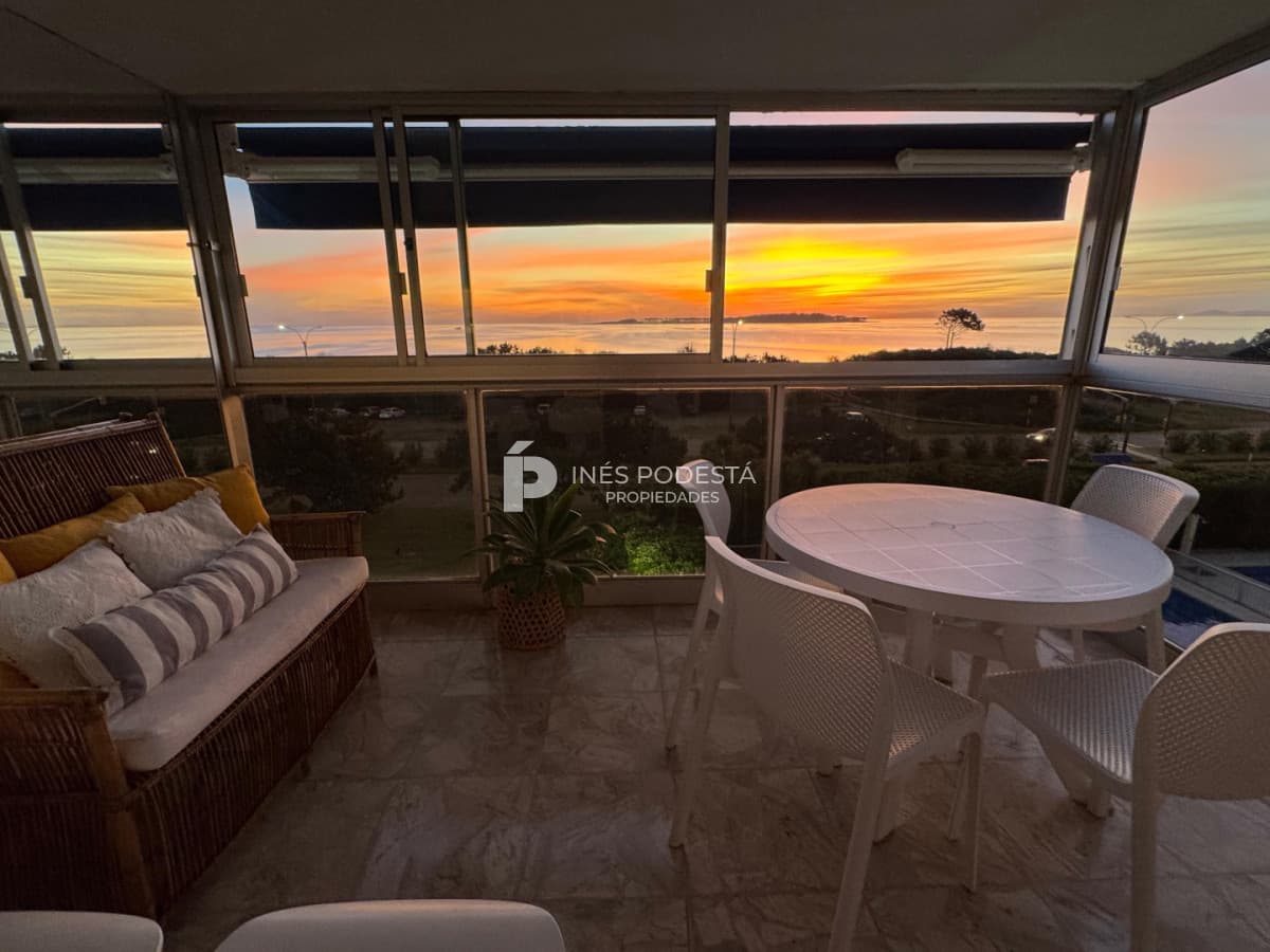 Apartamento en alquiler Mansa 2 dormitorios Punta del Este