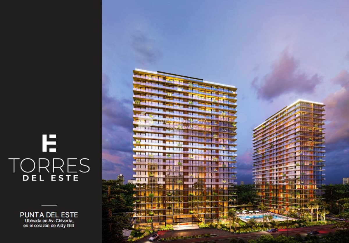 Apartamento ID.40538 - Chiverta 1 dorm orientación norte en construcción