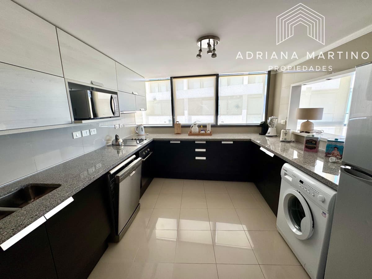 Excelente penthouse duplex en primera línea playa brava