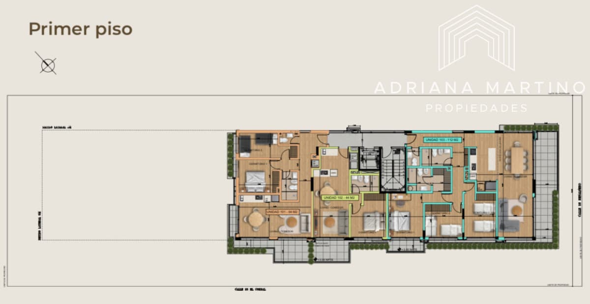 Apartamento a estrenar en edificio en construcción Península, Punta del este