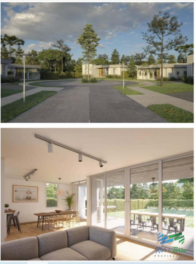 En venta casa 2 dormitorios en Club del Lago, Punta del Este.