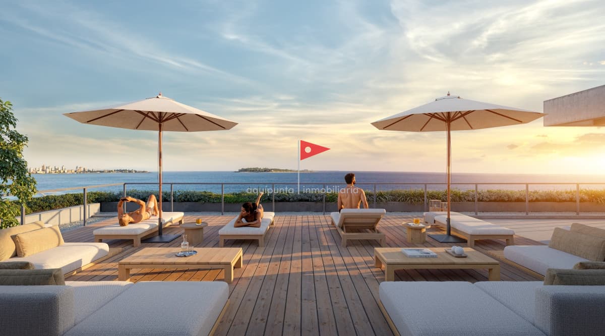 Apartamento ID.108 - departamento en venta en pozo 1 línea de Mansa  Punta del Este