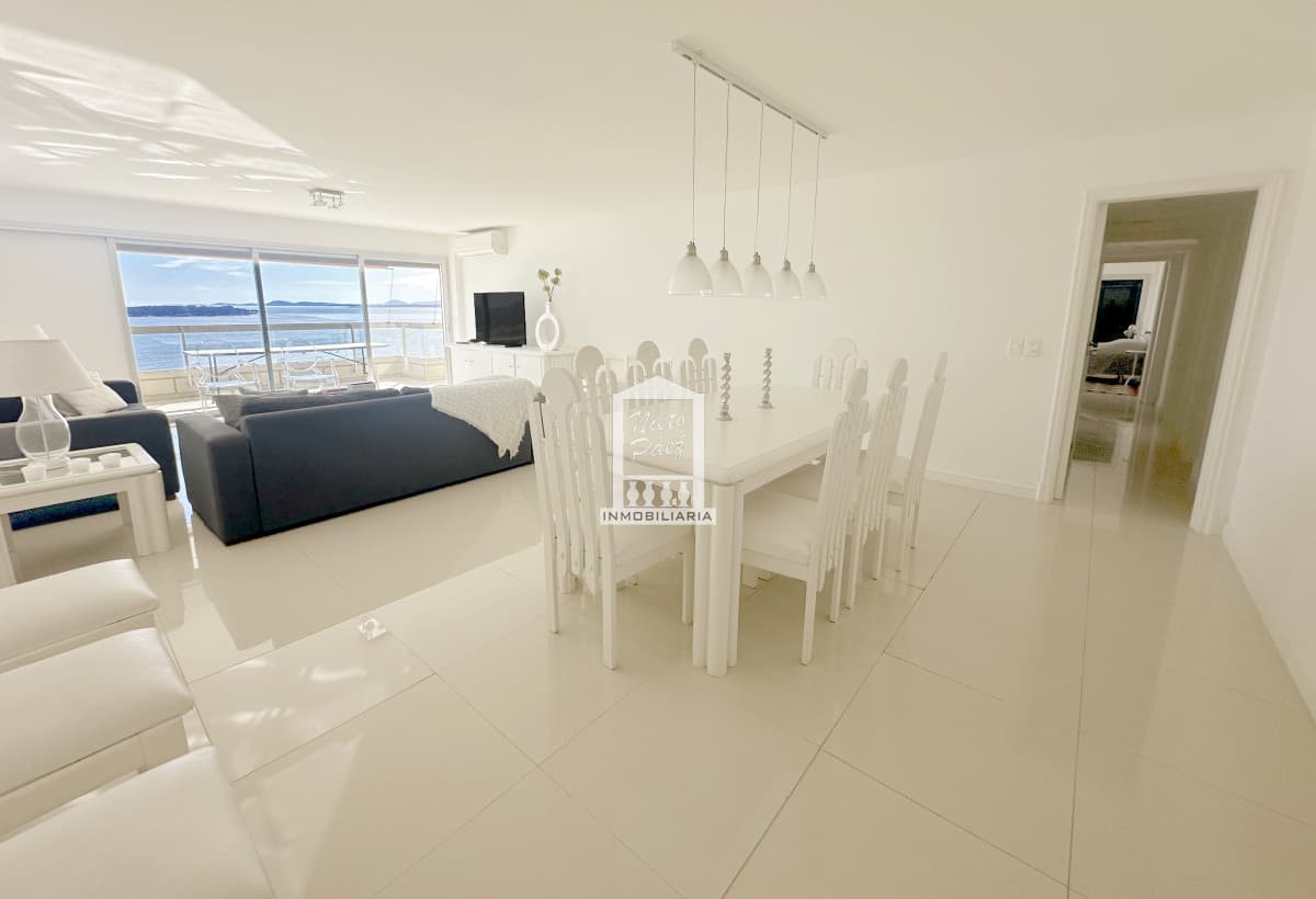 Primera fila, 4 dorm, piso alto con toda la vista, parrillero propio.