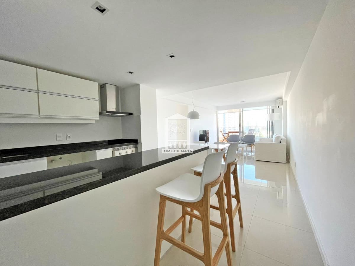 Venta, 2 dorm, Brava, piso alto con vista al mar.