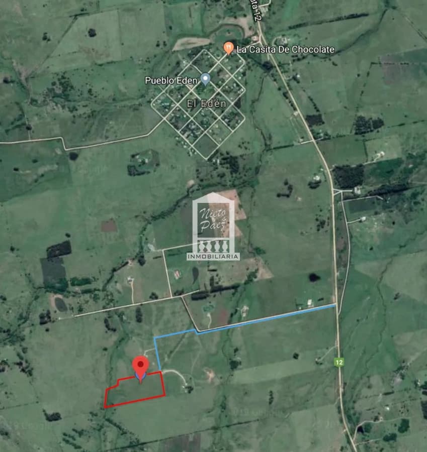 5.5 Ha antes de Pueblo Edén