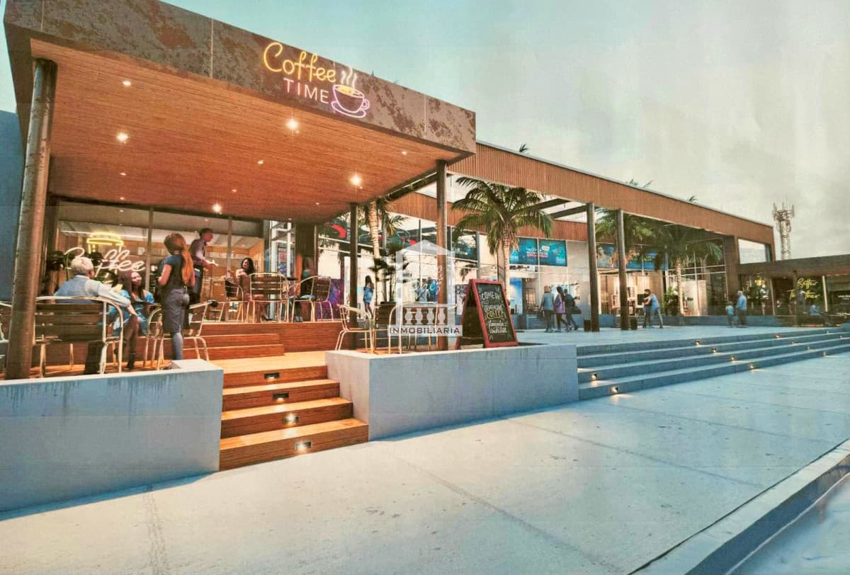 Mini shopping de la barra, 1.535 m2 construidos.