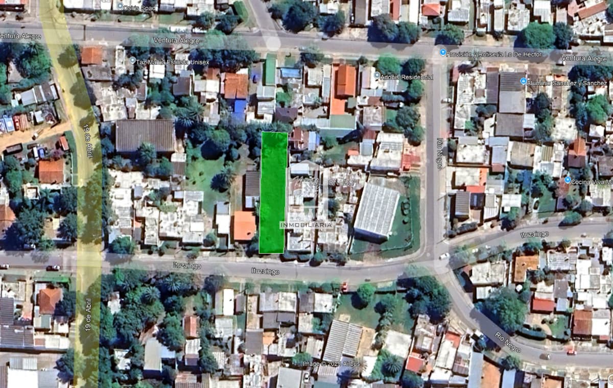 Maldonado, calle Ituzaingó, Apto para bloque, Apto vivienda social.