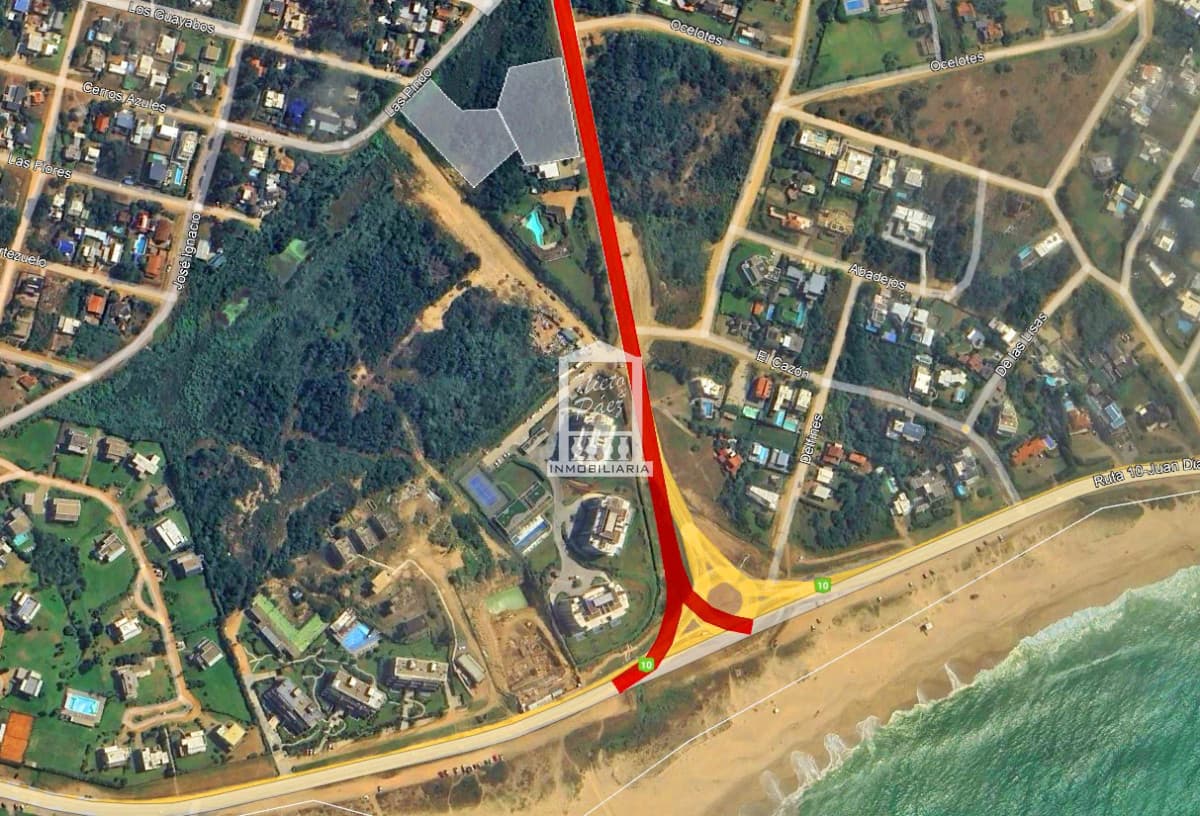 10 padrones sobre ruta 104, con vista al océano.