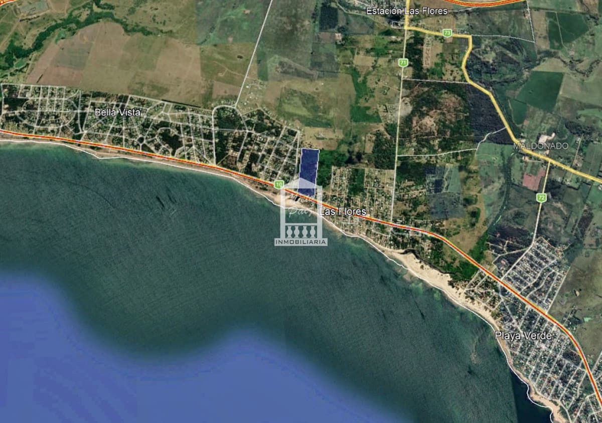 Oportunidad de Landbanking frente al mar | 10 hectáreas - Balneario Las Flores, Uruguay
