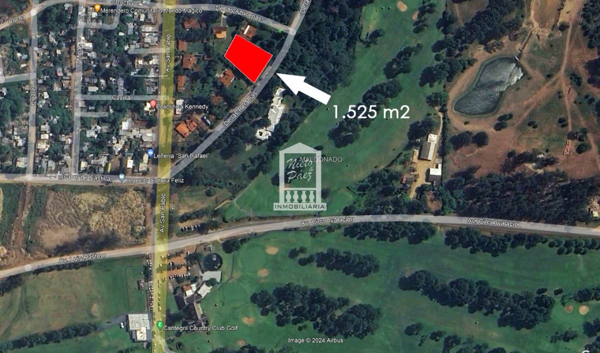 Golf, 1.525 m2