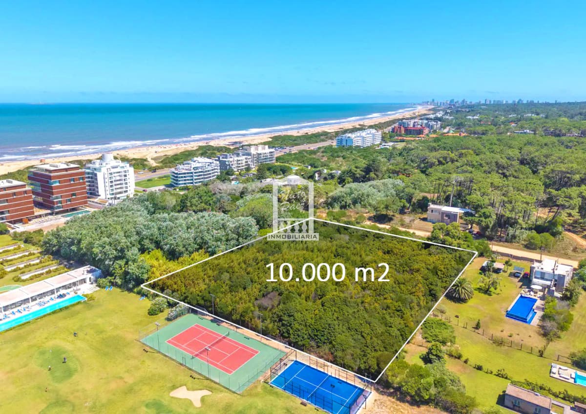 10.000 m2 en Rincón del Indio, apto para bloque