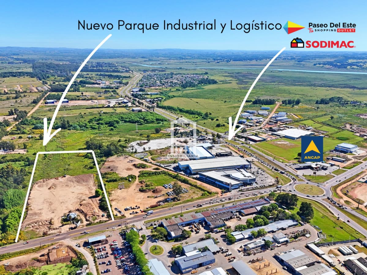 Lote 1.112 m2 dentro del nuevo Parque Industrial Cerrado