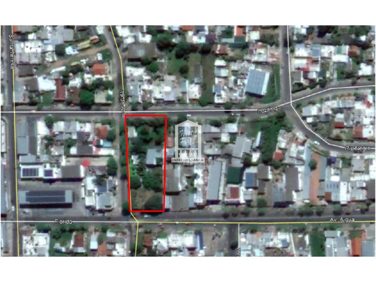 Maldonado, Apto para 9 pisos, se puede construir 12.000 m2