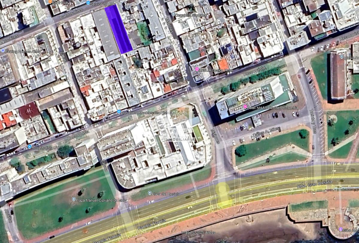 Terreno alquilado en venta, calle Buenos Aires.