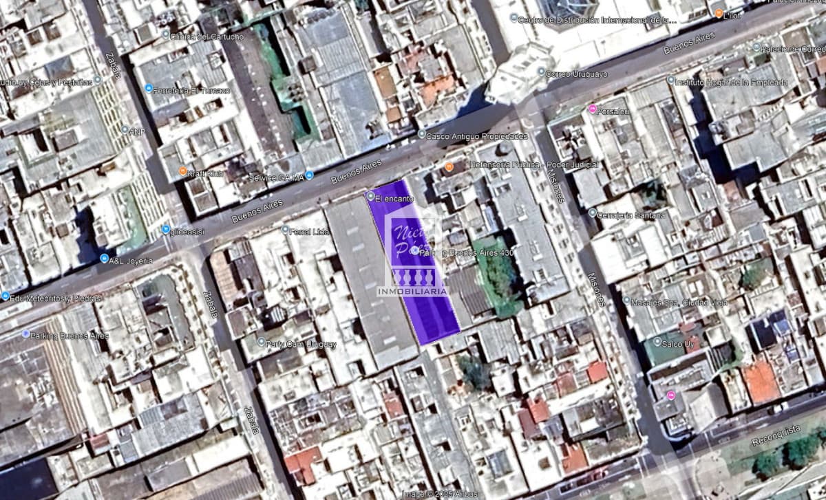 Terreno alquilado en venta, calle Buenos Aires.