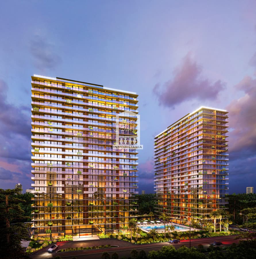 Torres del Este, Torre 2. Esquinero 3 dorm.