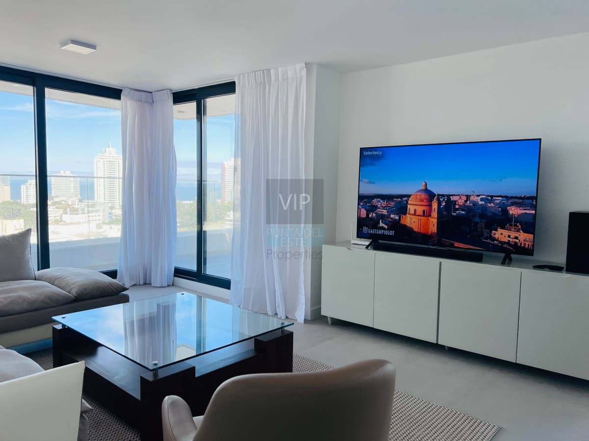 Alquiler temporal apartamento de 3 dormitorios Punta del Este