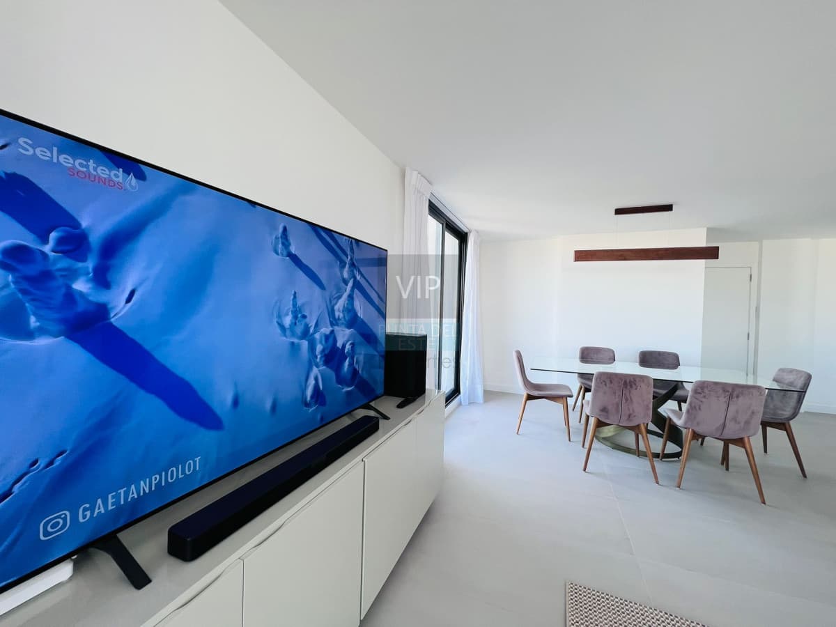 Alquiler temporal apartamento de 3 dormitorios Punta del Este