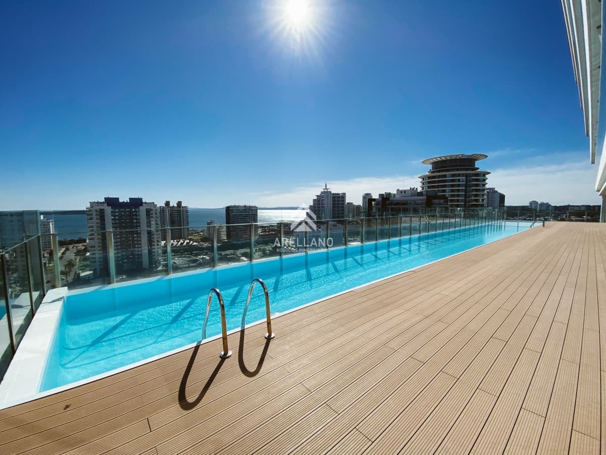 Apartamento ID.1475 - Alquiler apartamento 1 dormitorio y medio con vista y amenities