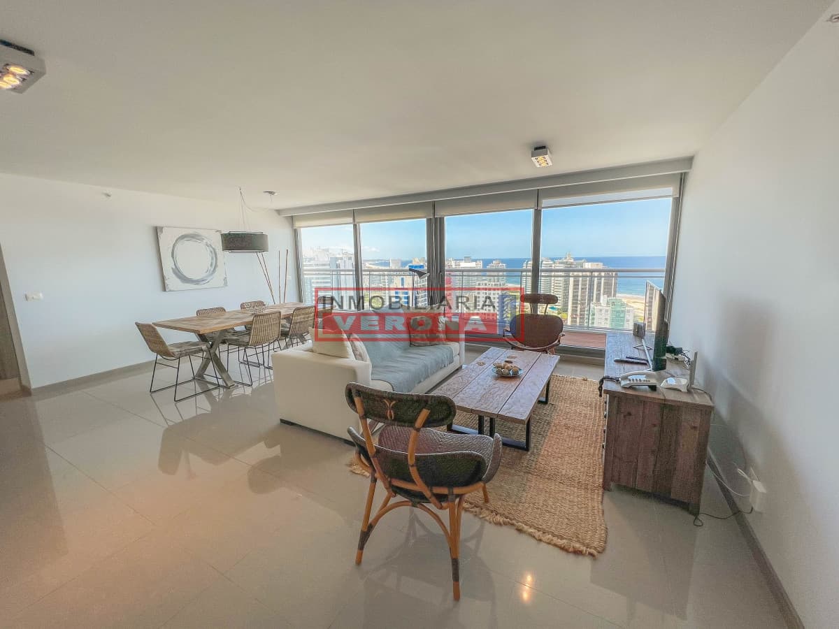 Apartamento en Brava, 2 suites con espectacular vista al mar - Inmobiliaria Verona Punta