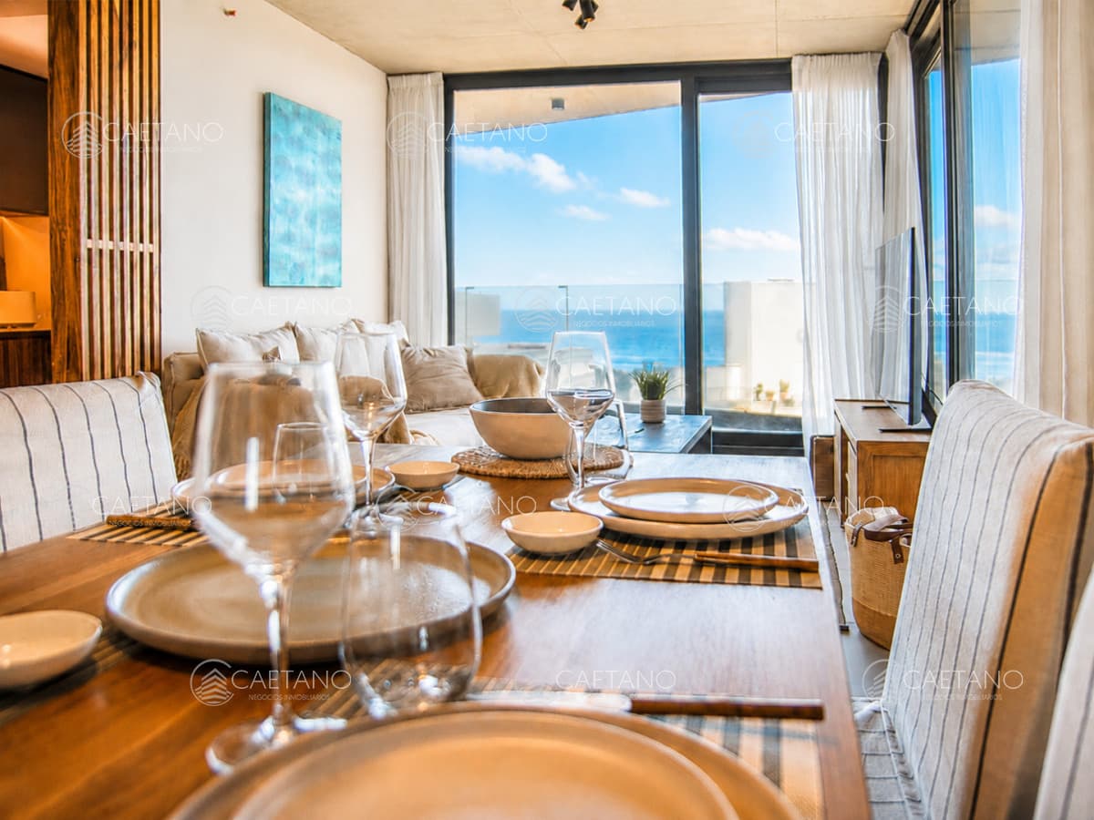 Espectaclar oportunidad en Manglar, Brava- Punta del Este. Unidad con vista al mar. 2 dormitorios en venta.