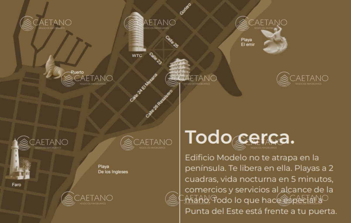 Nuevo lanzamiento en Punta del Este, en el corazon de la Peninsula nace Edificio MODELO